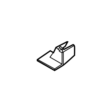 87555-6SA0A Infiniti COVER-SEAT SLIDE FRONT INNER LH Illustration 1 of 1