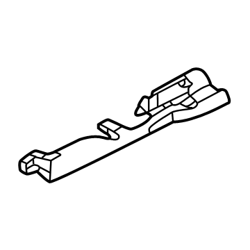 87557-6TC0A Infiniti COVER - SEAT SLIDE FRONT OUTER LH Illustration 1 of 1