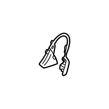 87375-6TC0A Infiniti FINISHER-CUSHION,FRONT SEAT LH LOWER Illustration 1 of 1