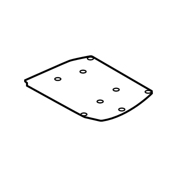 873D3-6TA0A Infiniti DUCT-SEAT CUSHION Illustration 1 of 1