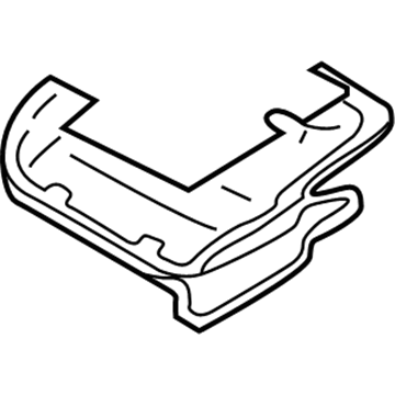 87301-8E000 Infiniti Front Seat Cushion Frame Assembly Illustration 1 of 1