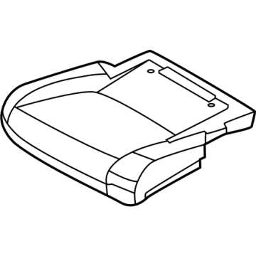 88320-7JA5A Infiniti TRIM & PAD ASSY-REAR SEAT CUSHION Illustration 1 of 1