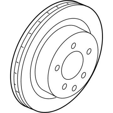 Infiniti 43206-7JA0A ROTOR-DISC BRAKE,REAR AXLE 43206-7JA0A Infiniti ROTOR-DISC BRAKE,REAR AXLE Illustration 1 of 1