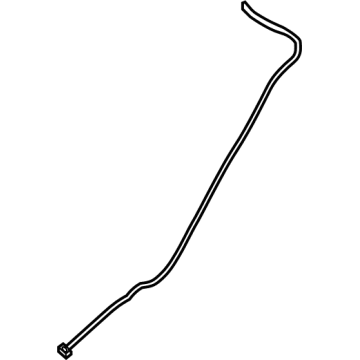 91390-6TA2B Infiniti HOSE-DRAIN,FRONT Illustration 1 of 1