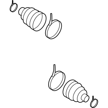 2025 Infiniti QX80 CV Boot - C9B41-1LB0A