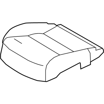 2025 Infiniti QX55 Seat Cover - 87370-5VH1E