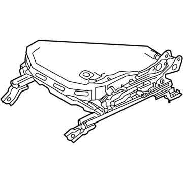 87152-9CN3A Infiniti FRAME-FRT ST LH Illustration 1 of 1