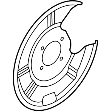 2025 Infiniti QX60 Brake Dust Shields - 44151-6SA0A