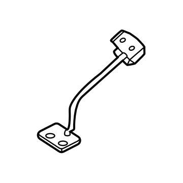 21544-7JA0A Infiniti BRACKET-STAY Illustration 1 of 1