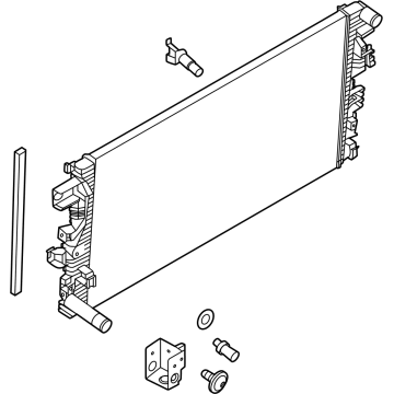 2025 Infiniti QX80 Radiator - 21410-7JA0A
