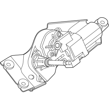 2025 Infiniti QX80 Wiper Motor - 28710-7JA0A