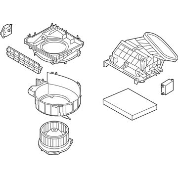 2024 Infiniti QX50 Blower Motor - 27200-9CM0A