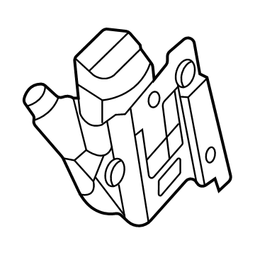B5344-5NA0A Infiniti ACTUATOR ASSY-HOOD Illustration 1 of 1