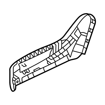 873E0-5NB0A Infiniti Finisher Set-Front Seat Cushion Illustration 1 of 1