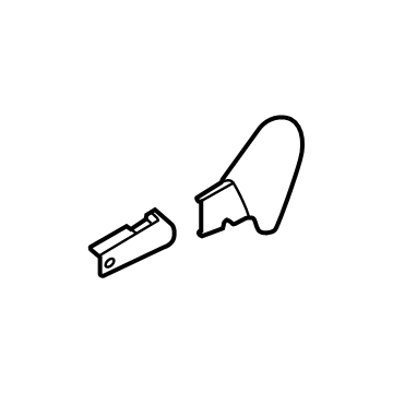 87331-5NB0A Infiniti Front Seat Inner Cushion Finisher Right Hand Illustration 1 of 1