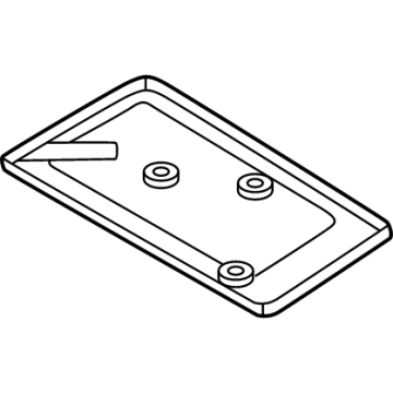 96972-7JA0A Infiniti MAT-CONSOLE Illustration 1 of 1