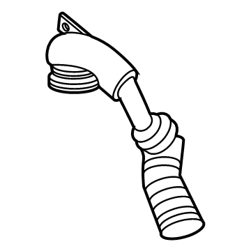 53570-7JC1A Infiniti HOSE ASSY-AIR SUSPENSION,REAR Illustration 1 of 1