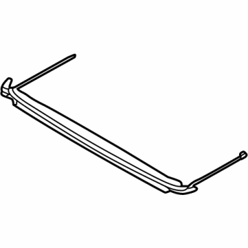 Infiniti 91280-7JA0A Sunroof Deflector Assembly 91280-7JA0A Infiniti Sunroof Deflector Assembly Illustration 1 of 1