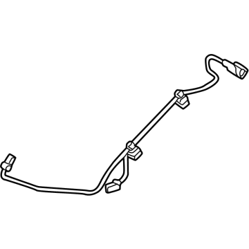 27206-6SA0A Infiniti HARNESS-SUB,REAR AIR CONDITINER UNIT Illustration 1 of 1