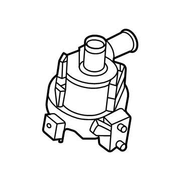 Infiniti 144B0-00Q0A PUMP ASSY-TURBOCHARGER COOLING 144B0-00Q0A Infiniti PUMP ASSY-TURBOCHARGER COOLING Illustration 1 of 1