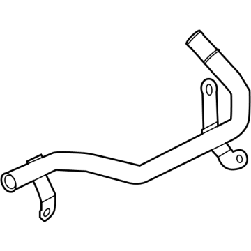 Infiniti 21021-7JA0A Water Pipe 21021-7JA0A Infiniti Water Pipe Illustration 1 of 1