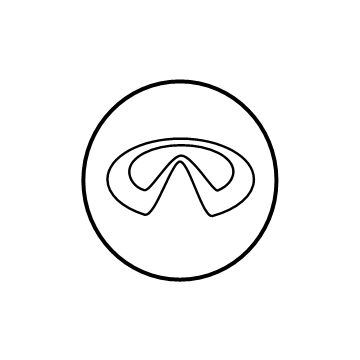 Infiniti 40342-7JA1A ORNAMENT-DISC WHEEL 40342-7JA1A Infiniti ORNAMENT-DISC WHEEL Illustration 1 of 1