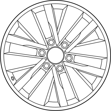 2025 Infiniti QX80 Spare Wheel - D0C00-7JA4A