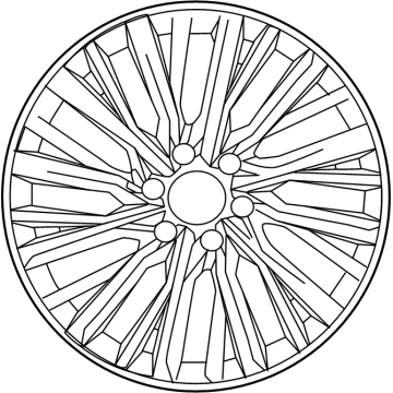 2025 Infiniti QX80 Spare Wheel - D0C00-7JA3D