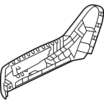 873E0-9CM0A Infiniti FINISHER SET-FRONT SEAT CUSHION Illustration 1 of 1