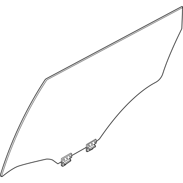 82300-7KA0A Infiniti GLASS ASSY-REAR DOOR WINDOW,RH Illustration 1 of 1