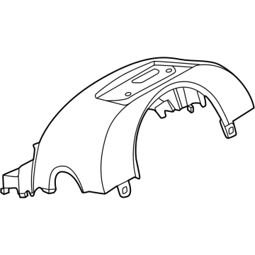 48471-7JA0A Infiniti COVER-STEERING COLUMN UPPER Illustration 1 of 1