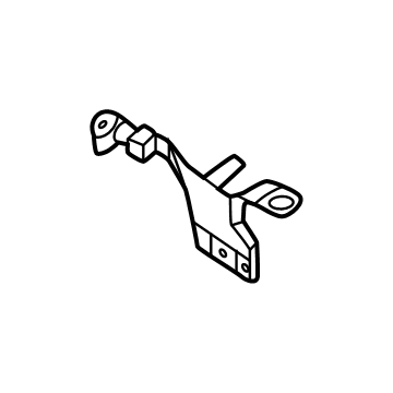 16588-6SY0D Infiniti BRACKET-TUBE & DUCT Illustration 1 of 1