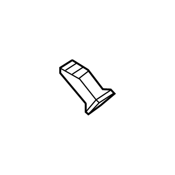 16588-6SY0B Infiniti BRACKET-RESONATOR Illustration 1 of 1