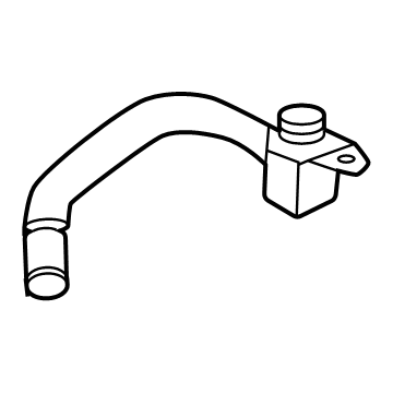 Infiniti 15197-7JA0A PIPE ASSY-OIL FEED 15197-7JA0A Infiniti PIPE ASSY-OIL FEED Illustration 1 of 1