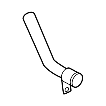 Infiniti 15197-7JA0B PIPE ASSY-OIL FEED 15197-7JA0B Infiniti PIPE ASSY-OIL FEED Illustration 1 of 1