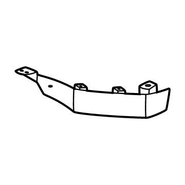 96012-7JA0A Infiniti AIR SPOILER ASSY-FRONT,RH Illustration 1 of 1