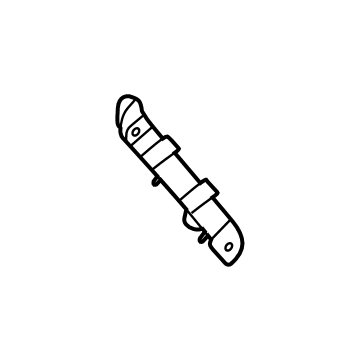 Infiniti 62220-7JA0A BRACKET-FRONT BUMPER SIDE,RH 62220-7JA0A Infiniti BRACKET-FRONT BUMPER SIDE,RH Illustration 1 of 1