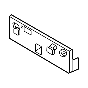 2025 Infiniti QX80 License Plate - 96210-7JA0A
