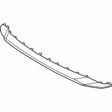 Infiniti 62026-7JA0B FASCIA-FRONT BUMPER,LOWER 62026-7JA0B Infiniti FASCIA-FRONT BUMPER,LOWER Illustration 1 of 1