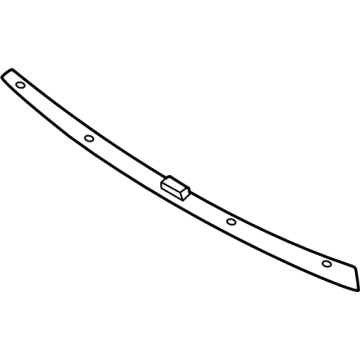 96015-7JA0A Infiniti AIR SPOILER-FRONT,CENTER LOWER Illustration 1 of 1