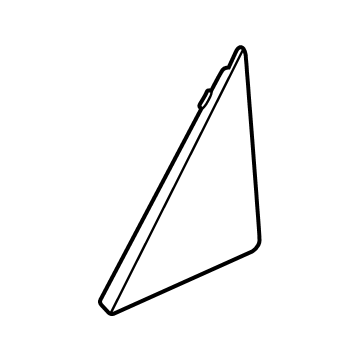 80290-6SA1A Infiniti COVER-FRONT DOOR CORNER, OUTER RH Illustration 1 of 1