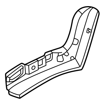 88331-7JA1A Infiniti FINISHER-CUSHION REAR SEAT RH Illustration 1 of 1