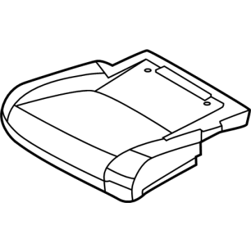 88320-7JE8A Infiniti TRIM & PAD ASSY-REAR SEAT CUSHION Illustration 1 of 1