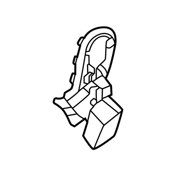 88409-7JA1A Infiniti COVER-RECLINING DEVICE INNER RH Illustration 1 of 1