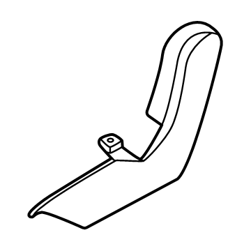 Infiniti 88332-7JA0A FINISHER-CUSHION,REAR SEAT 88332-7JA0A Infiniti FINISHER-CUSHION,REAR SEAT Illustration 1 of 1