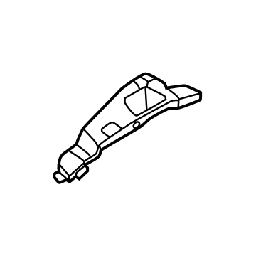 883G0-7JA0A Infiniti COVER-CUSHION LOWER,OUTER OUTSIDE RH Illustration 1 of 1