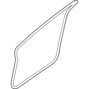 76922-6TA0A Infiniti Body Weather Strip Front Left Hand Illustration 1 of 1