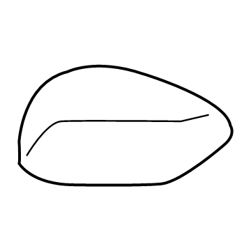 2022 Infiniti QX50 Mirror Cover - 96374-5VS0A