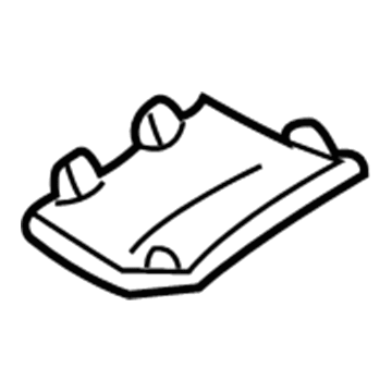 Infiniti 48467-6P001 Lid-Steering,Lower 48467-6P001 Infiniti Lid-Steering,Lower Illustration 1 of 1