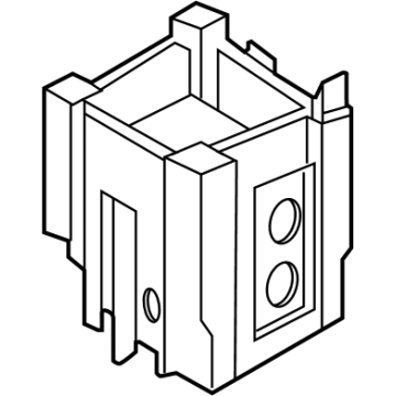 Infiniti 24382-6RA0C Relay Box Cover 24382-6RA0C Infiniti Relay Box Cover Illustration 1 of 1